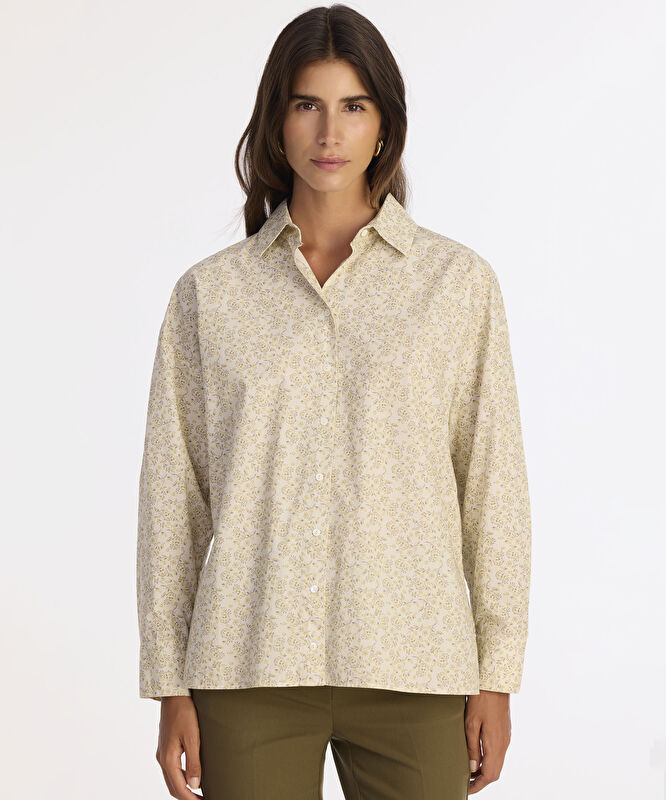 Boyfriend Gömlek Yaka Uzun Kol Gömlek