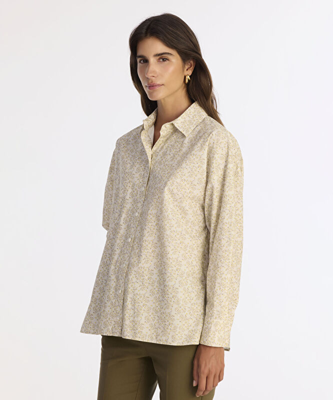 Boyfriend Gömlek Yaka Uzun Kol Gömlek