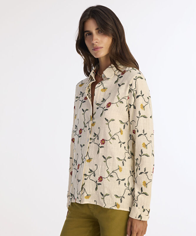 Regular Gömlek Yaka Uzun Kol Gömlek