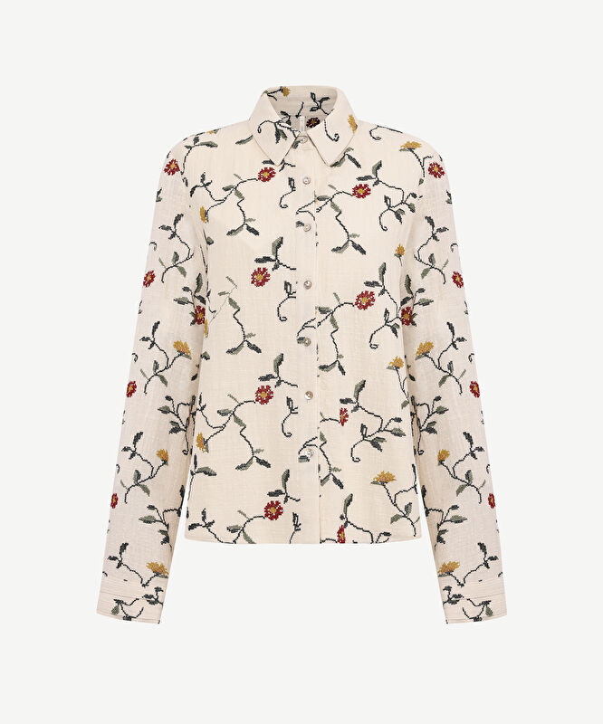 Regular Gömlek Yaka Uzun Kol Gömlek