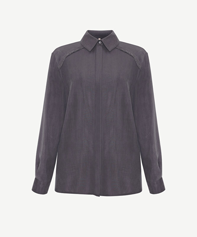 Regular Gömlek Yaka Uzun Kol Gömlek