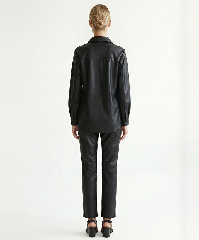 Boyfriend Gömlek Yaka Uzun Kol Gömlek