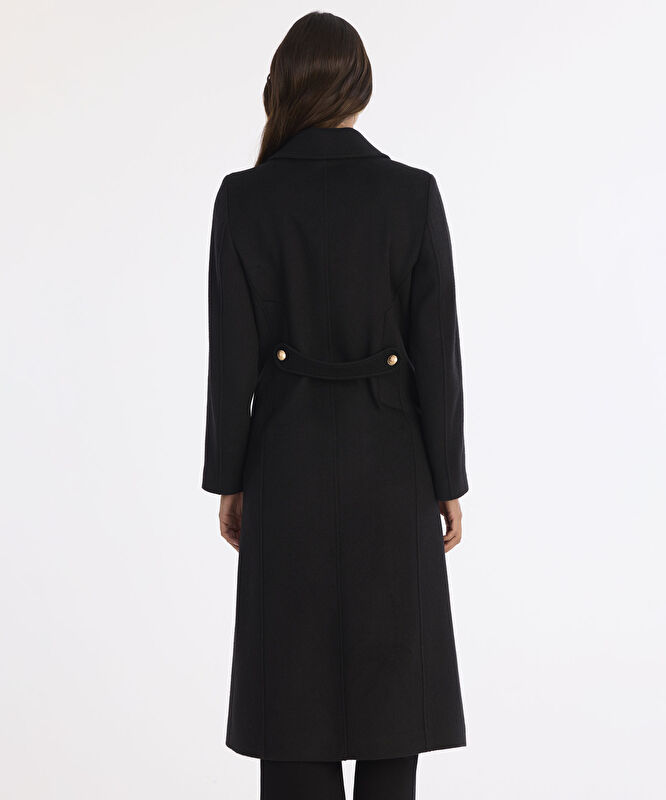 Regular Ceket Yaka Uzun Kol Palto