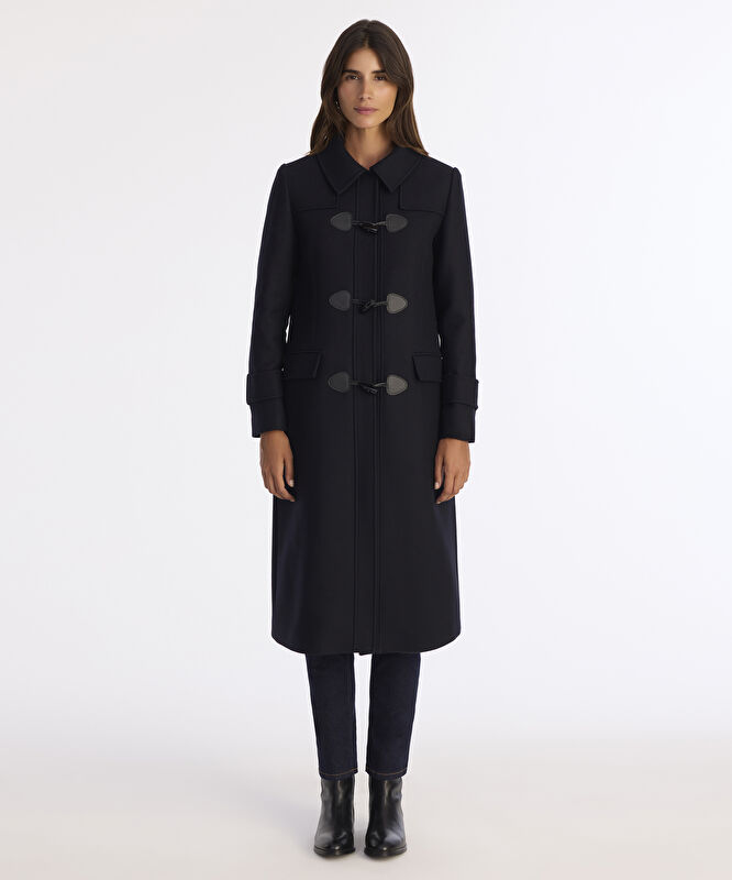 Regular Ceket Yaka Uzun Kol Palto