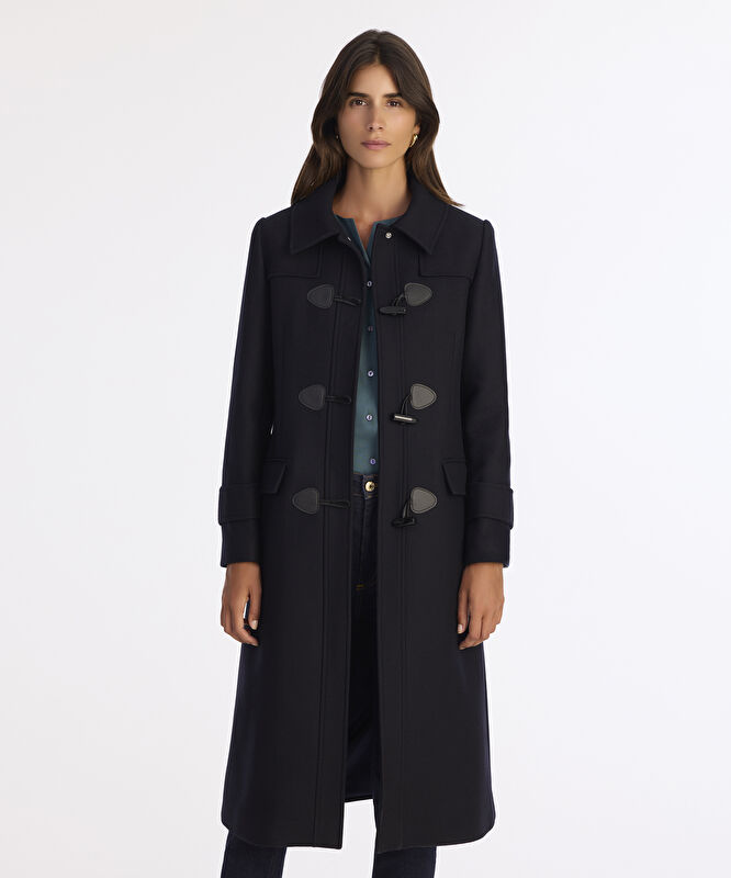 Regular Ceket Yaka Uzun Kol Palto