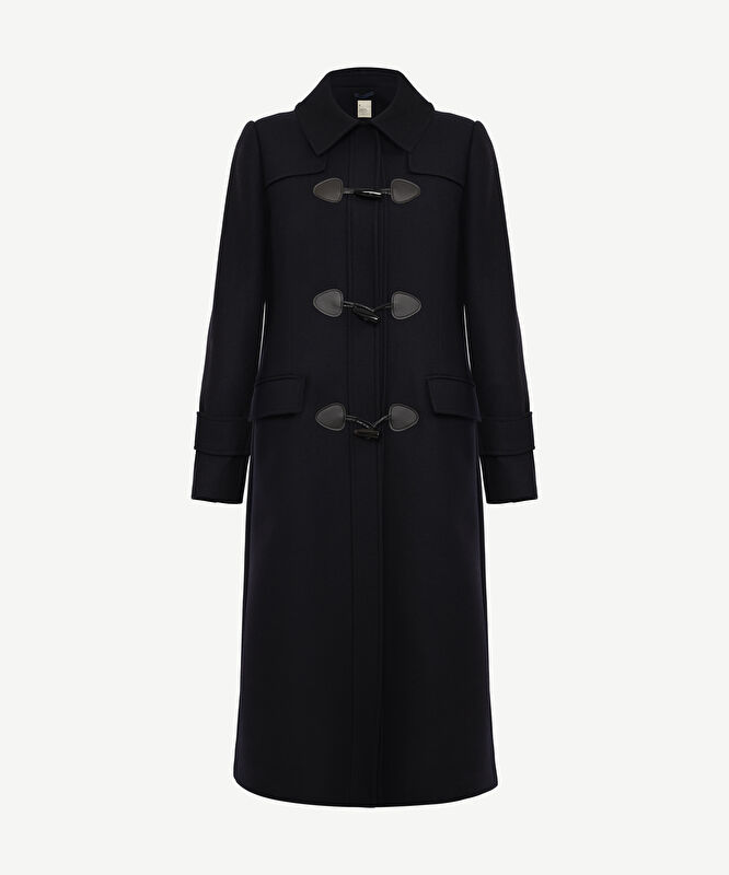 Regular Ceket Yaka Uzun Kol Palto