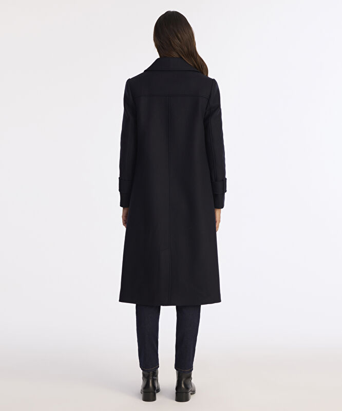 Regular Ceket Yaka Uzun Kol Palto