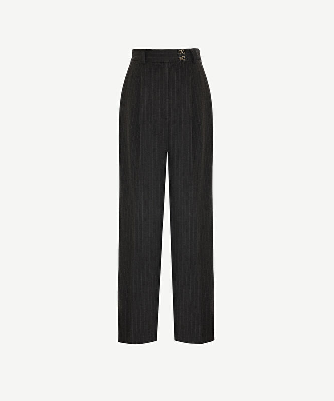 Tapered Yüksek Bel Pantolon