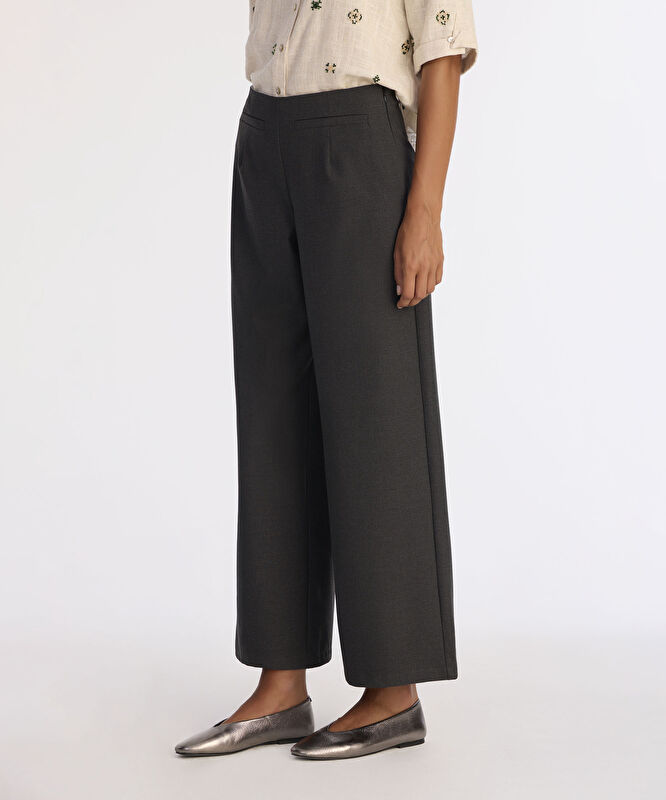 Wide Leg Yüksek Bel Pantolon