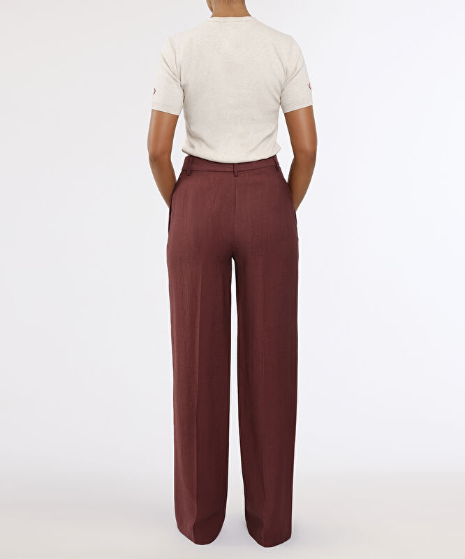 Wide Leg Yüksek Bel Pantolon