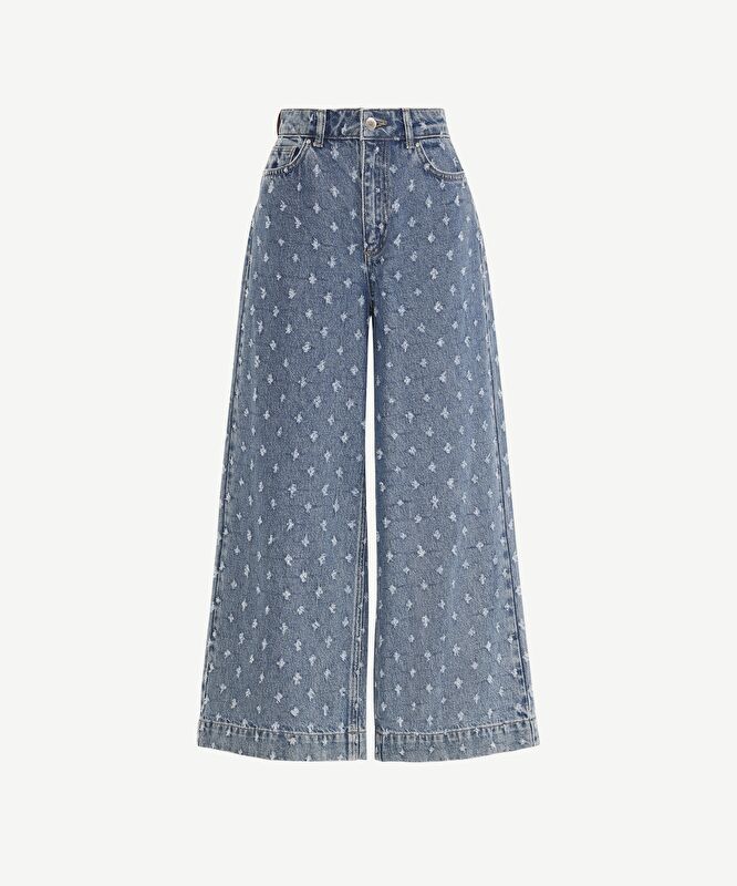Wide Leg Yüksek Bel Pantolon