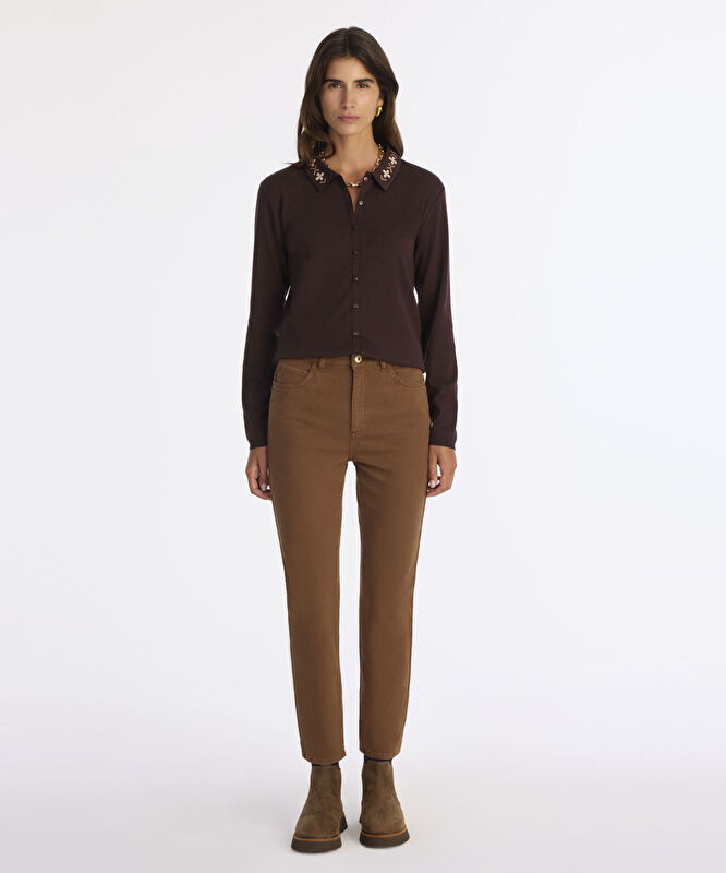 Slim Normal Bel Pantolon