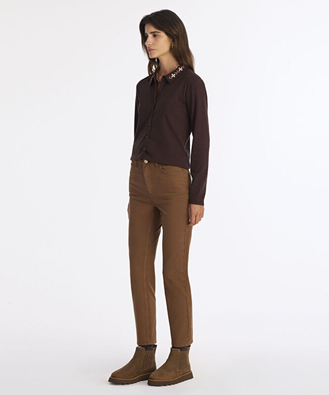 Slim Normal Bel Pantolon