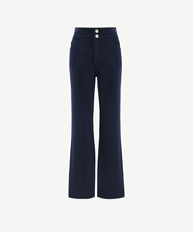 Slim Yüksek Bel Pantolon