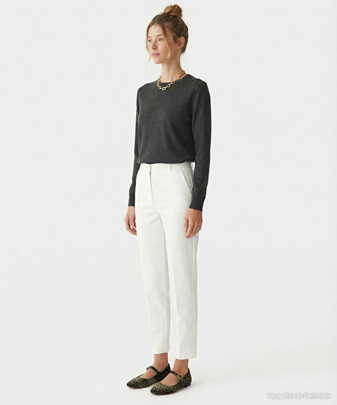 Tapered Normal Bel Pantolon