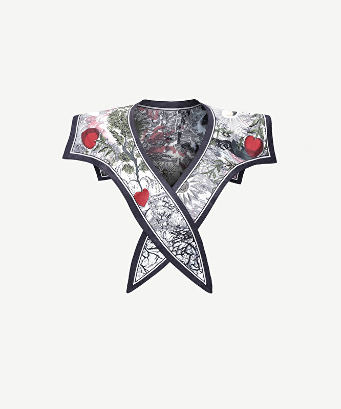 Karışık Desenli Fular