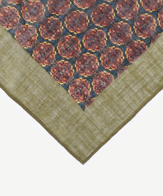 Karışık Desenli Yün Şal