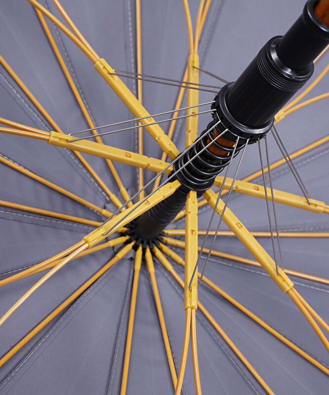 Ahşap Saplı Uzun Şemsiye