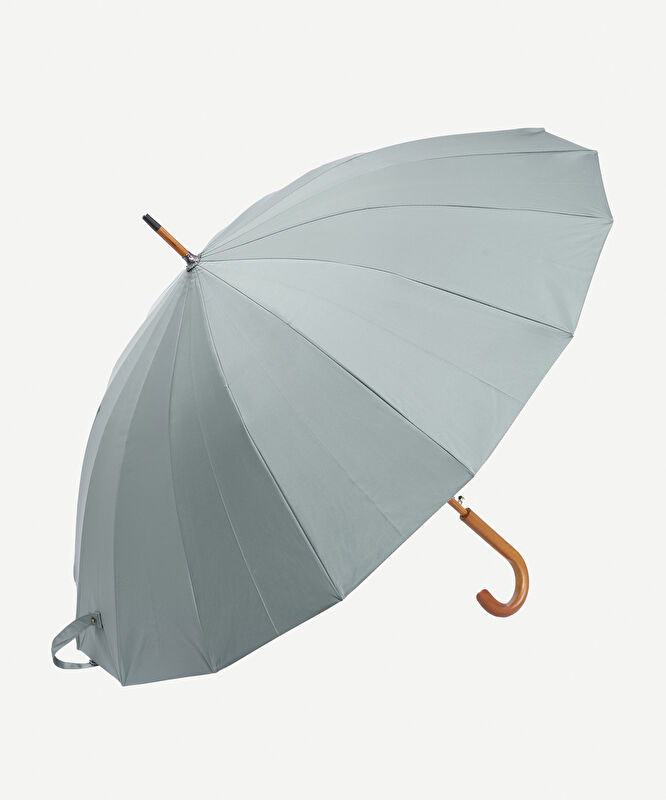 Ahşap Saplı Uzun Şemsiye