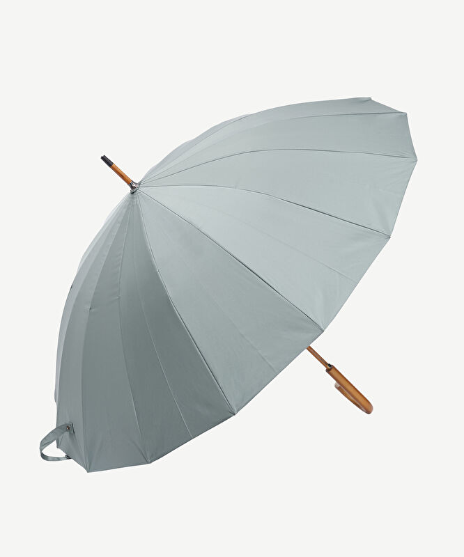 Ahşap Saplı Uzun Şemsiye