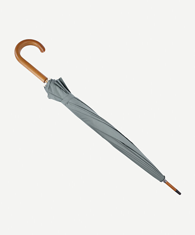 Ahşap Saplı Uzun Şemsiye