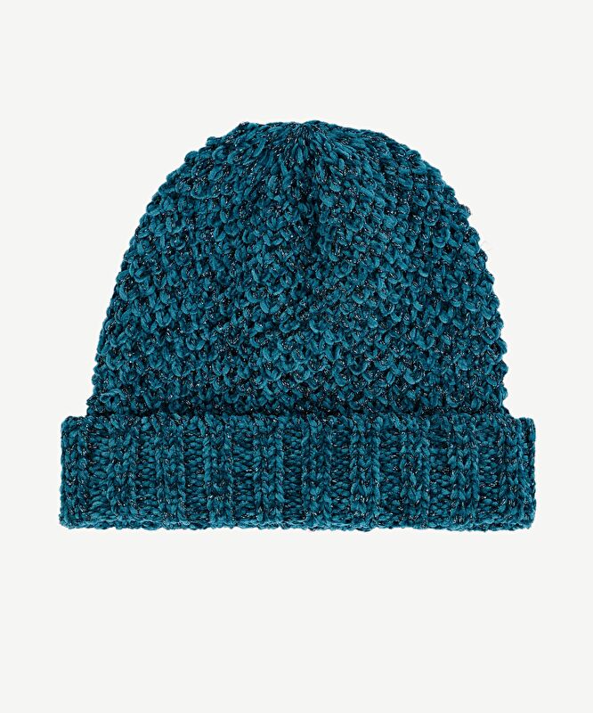 Simli Örgülü Bere