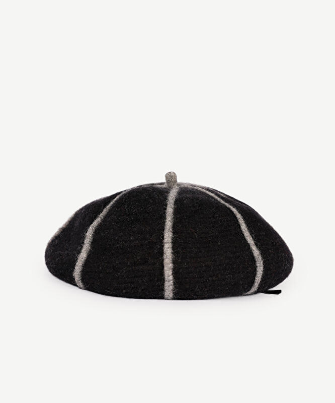 Yün Karışımlı Vintage Şapka