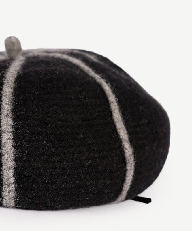 Yün Karışımlı Vintage Şapka