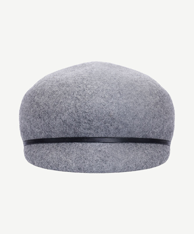 Yün Boncuk Detaylı Şapka