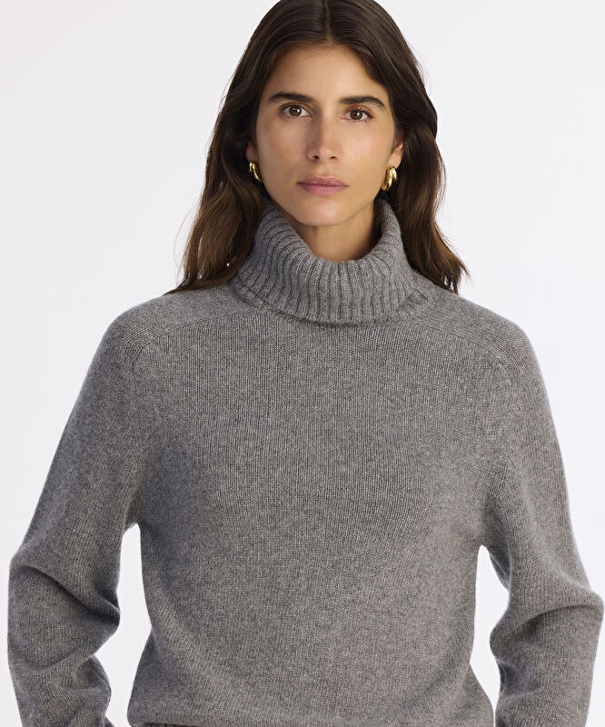 Regular Balıkçı Yaka Uzun Kol Kazak