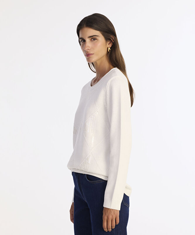 Regular Bisiklet Yaka Uzun Kol Kazak