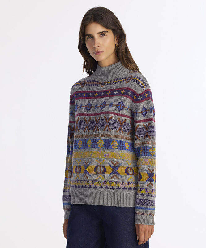 Regular Balıkçı Yaka Uzun Kol Kazak