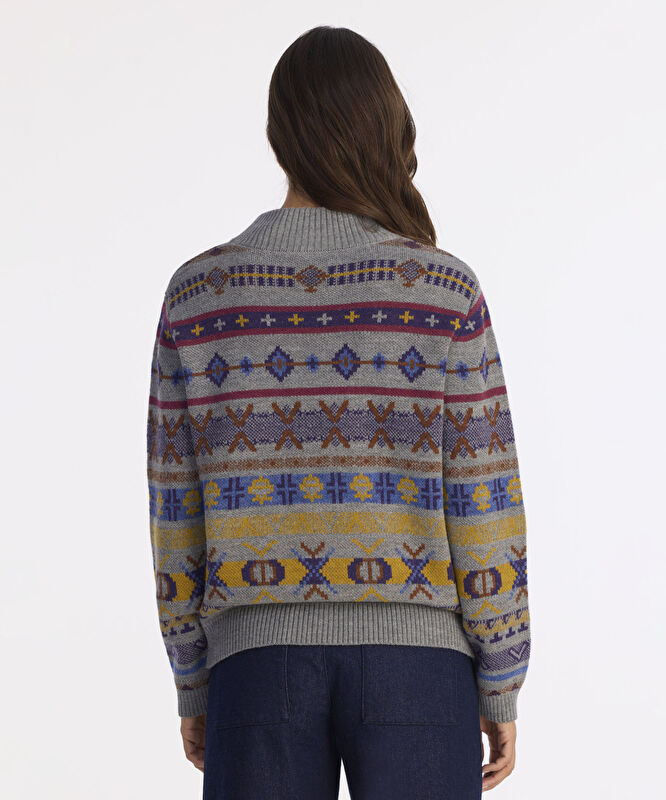 Regular Balıkçı Yaka Uzun Kol Kazak