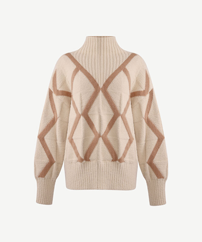 Regular Balıkçı Yaka Uzun Kol Kazak