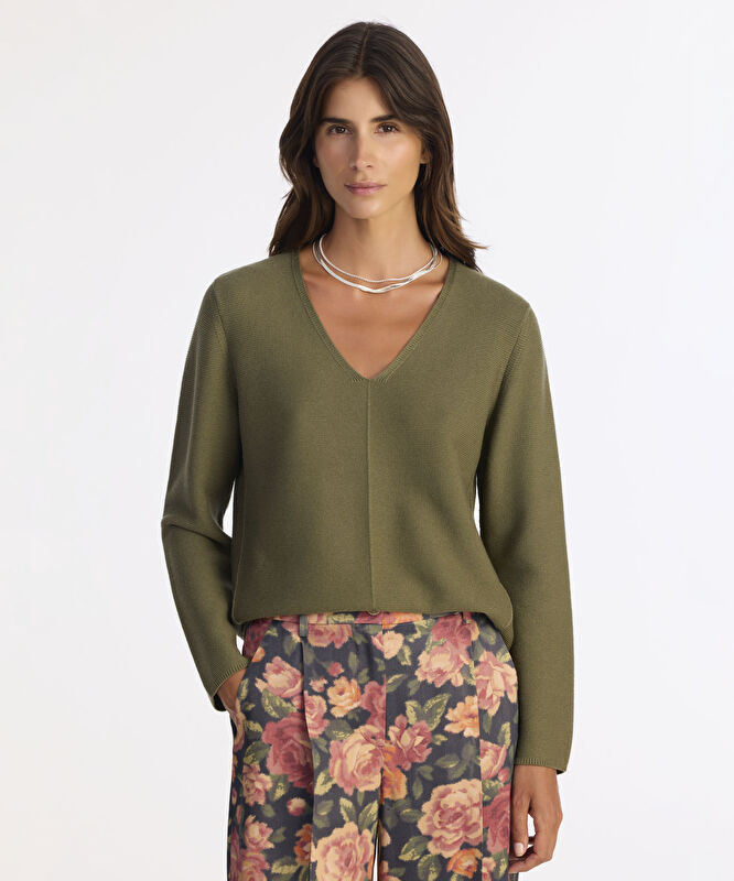 Regular V Yaka Uzun Kol Kazak