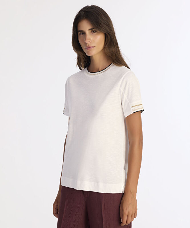 Regular Bisiklet Yaka Kısa Kol T-shirt