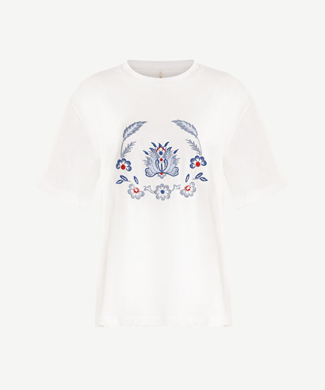 Regular Bisiklet Yaka Kısa Kol T-shirt