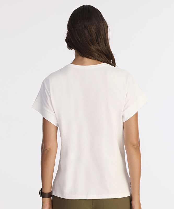 Regular Bisiklet Yaka Kısa Kol T-shirt