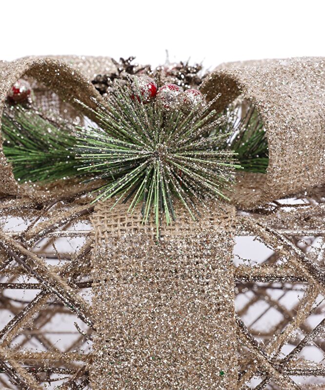 Işıklı Yılbaşı Süsü(25x25x25 cm)