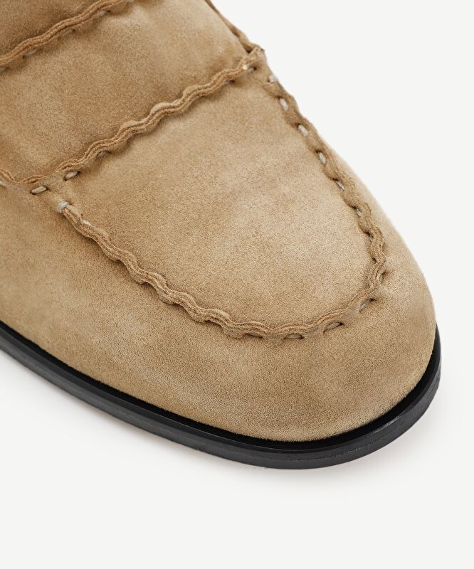 Saraç Detaylı Deri Loafer