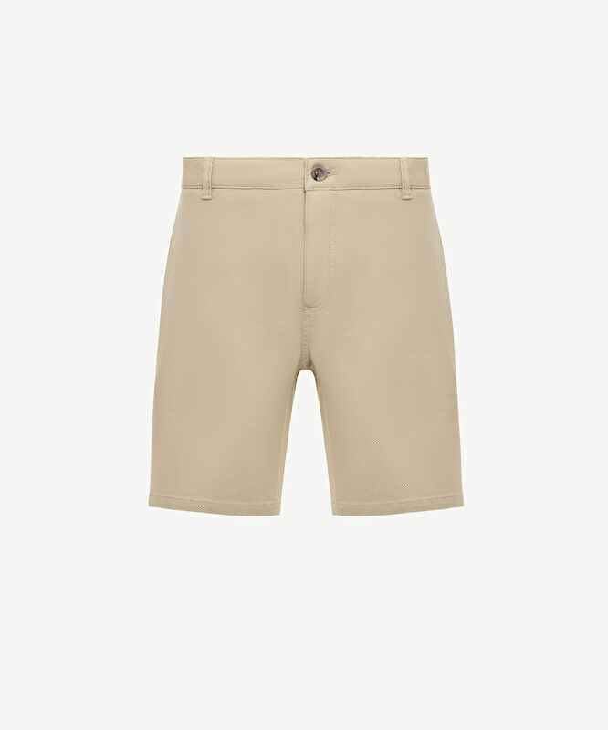 Klasik Kesim Bermuda Şort