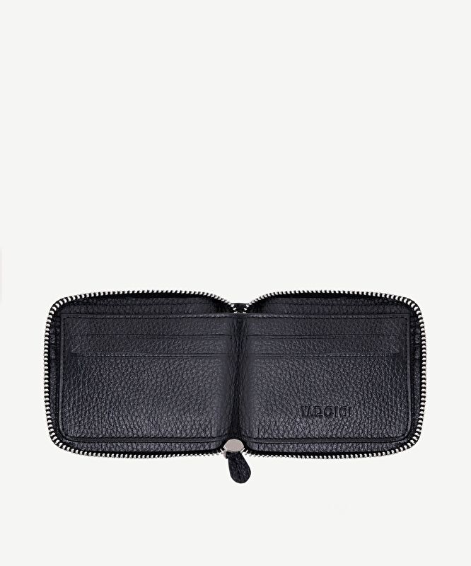 Fermuarlı Deri Cüzdan