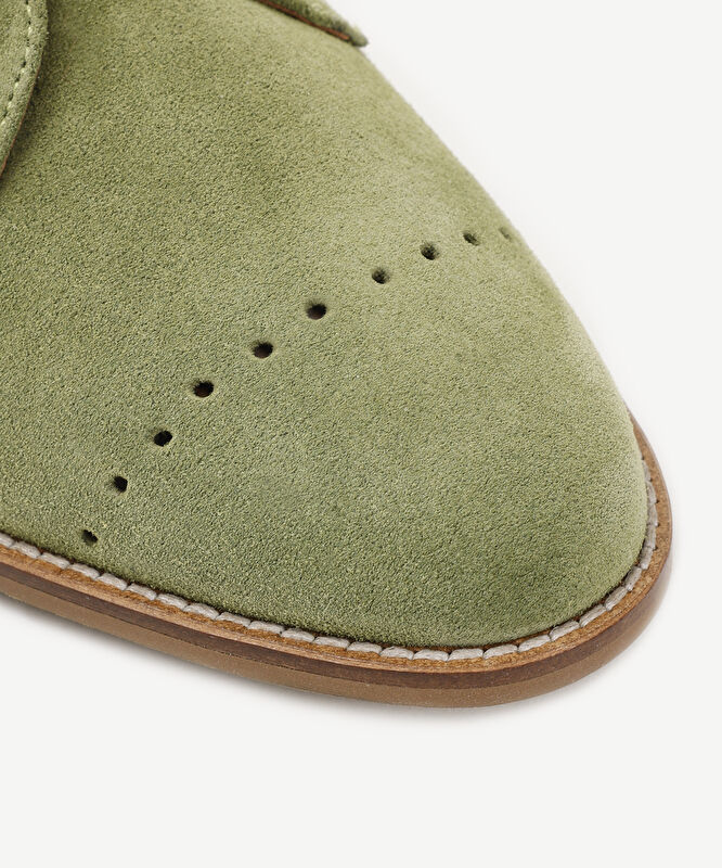 Astarsız Yumuşak Deri Bağcıklı Ayakkabı