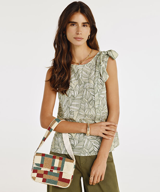 Bağlama Detaylı Bluz