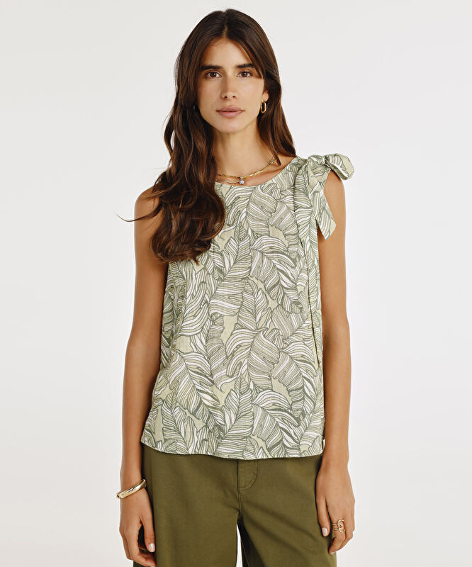 Bağlama Detaylı Bluz