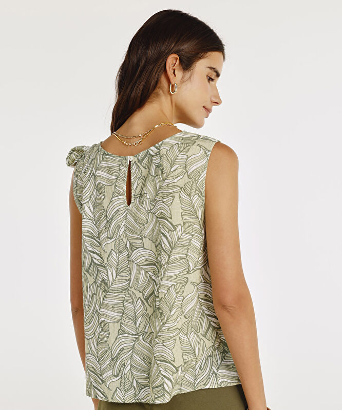 Bağlama Detaylı Bluz