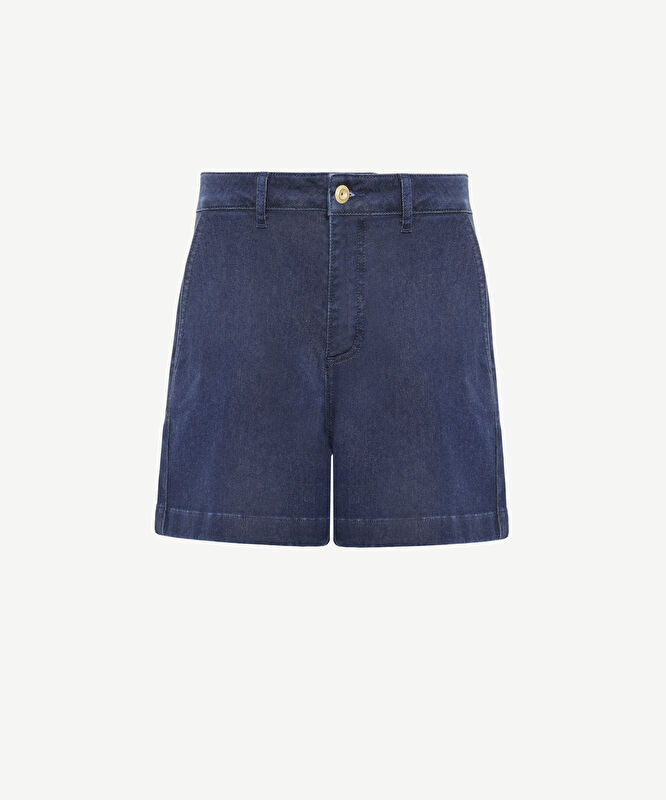 Çan Form Denim Bermuda