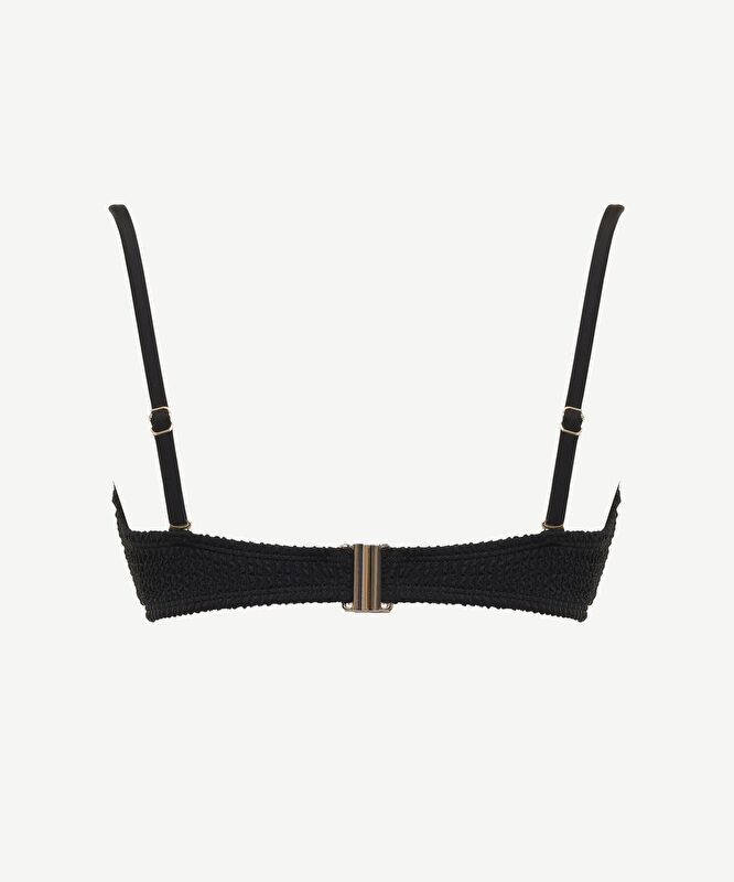 Yaka Detaylı Bikini Üst