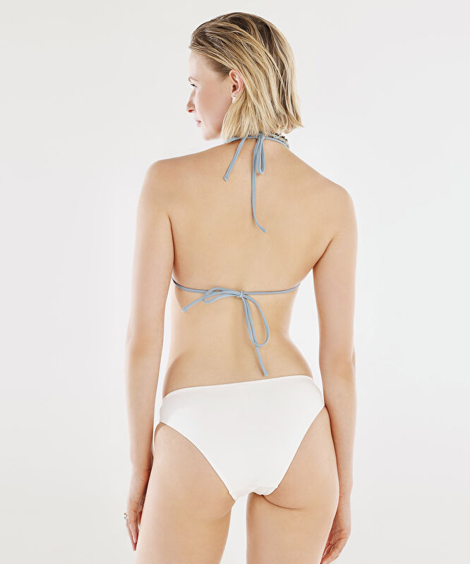 Toka Detaylı Bikini Üst