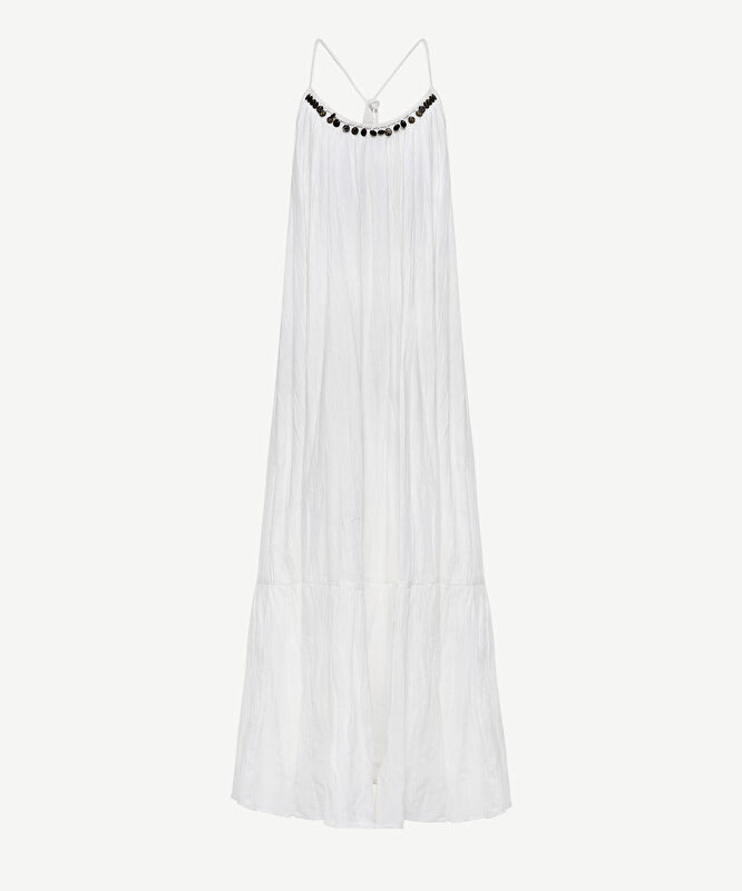 Askılı Maxi Elbise